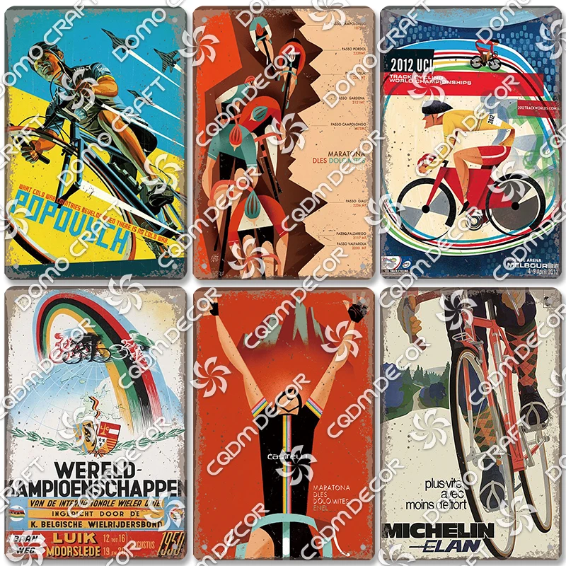 Vintage Bicycle Poster Metal Tin Signs Rider Bicycle Parts Race Metal Plate Wall Art Decor Garage Bar Club Living Room Home
Vintage Bicycle Poster Metal Tin Signs Rider Bicycle Parts Race Metal Plate Wall Art Decor Garage Bar Club Living Room Home