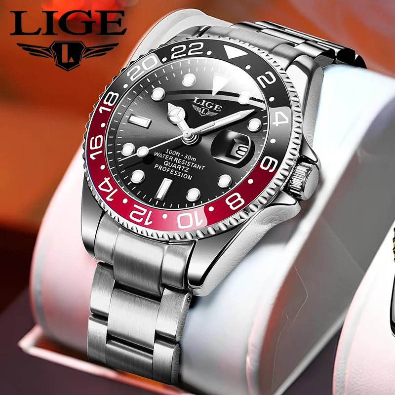 LIGE TOP simple fashion men's watch waterproof luminous calendar mens wristwatch quartz luxury business men sports watches reloj
LIGE TOP simple fashion men's watch waterproof luminous calendar mens wristwatch quartz luxury business men sports watches reloj