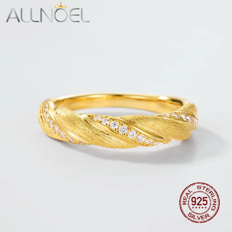 ALLNOEL стерлингового серебра 925 пробы матовое витое брендовое кольцо Eternity для женщин с кубическим цирконием свадебные 10 К позолоченные ювелирные изделия 2025
ALLNOEL стерлингового серебра 925 пробы матовое витое брендовое кольцо Eternity для женщин с кубическим цирконием свадебные 10 К позолоченные ювелирные изделия 2025
