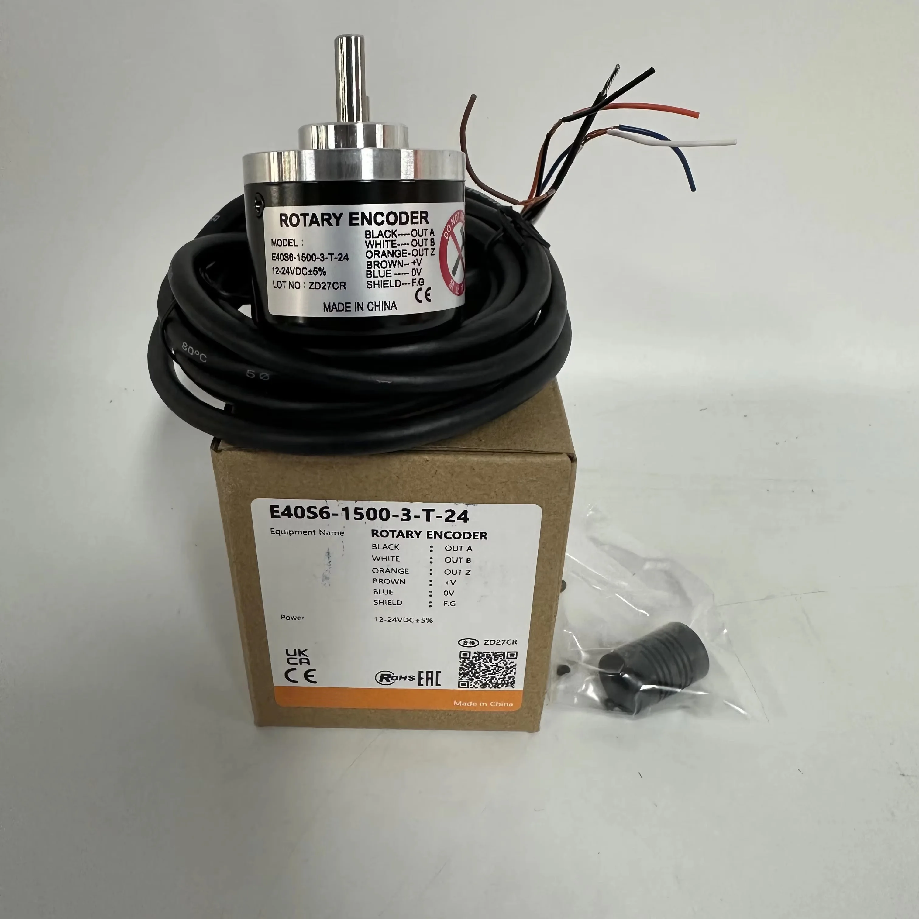 New New and Genuine Rotary Encoder E40S6-512-3-T-5
New New and Genuine Rotary Encoder E40S6-512-3-T-5
