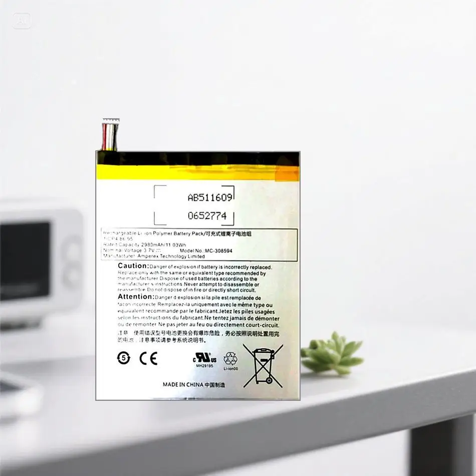 For Amazon Kindle Fire 7 5Th Gen SV98LN Tablet Battery MC-308594 High Capacity Long-Lasting
For Amazon Kindle Fire 7 5Th Gen SV98LN Tablet Battery MC-308594 High Capacity Long-Lasting