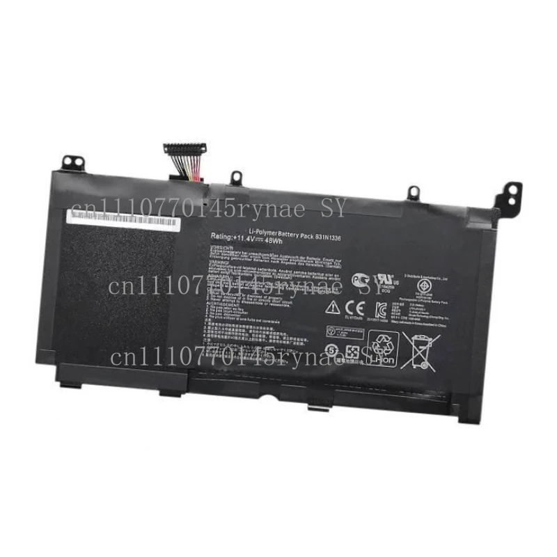 New 48Wh B31N1336 Laptop Battery For ASUS VivoBook C31-S551 S551 S551L R553L R553LF K551LN V551L K551L
New 48Wh B31N1336 Laptop Battery For ASUS VivoBook C31-S551 S551 S551L R553L R553LF K551LN V551L K551L