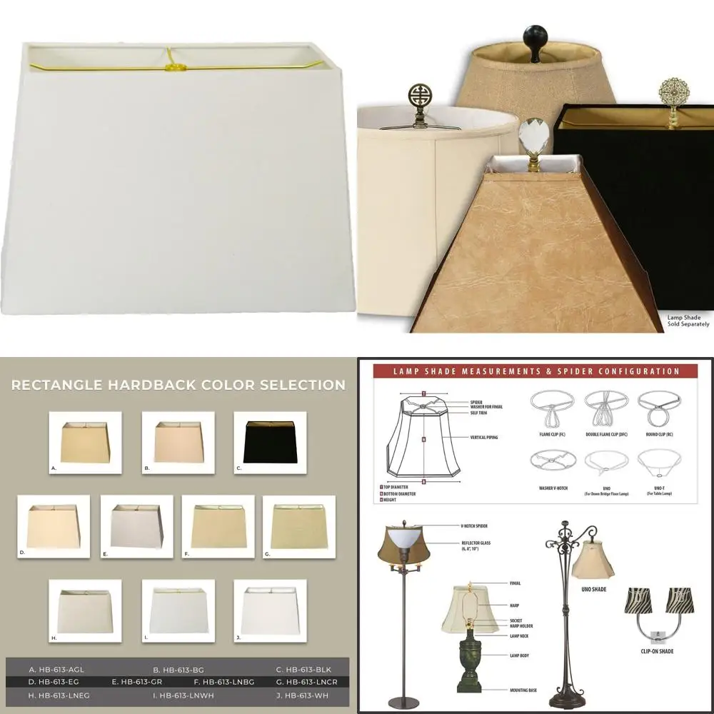 Rectangle Linen White Hardback Lamp Shade - 7x14x11 Inches, Large Size for Home Lighting
Rectangle Linen White Hardback Lamp Shade - 7x14x11 Inches, Large Size for Home Lighting