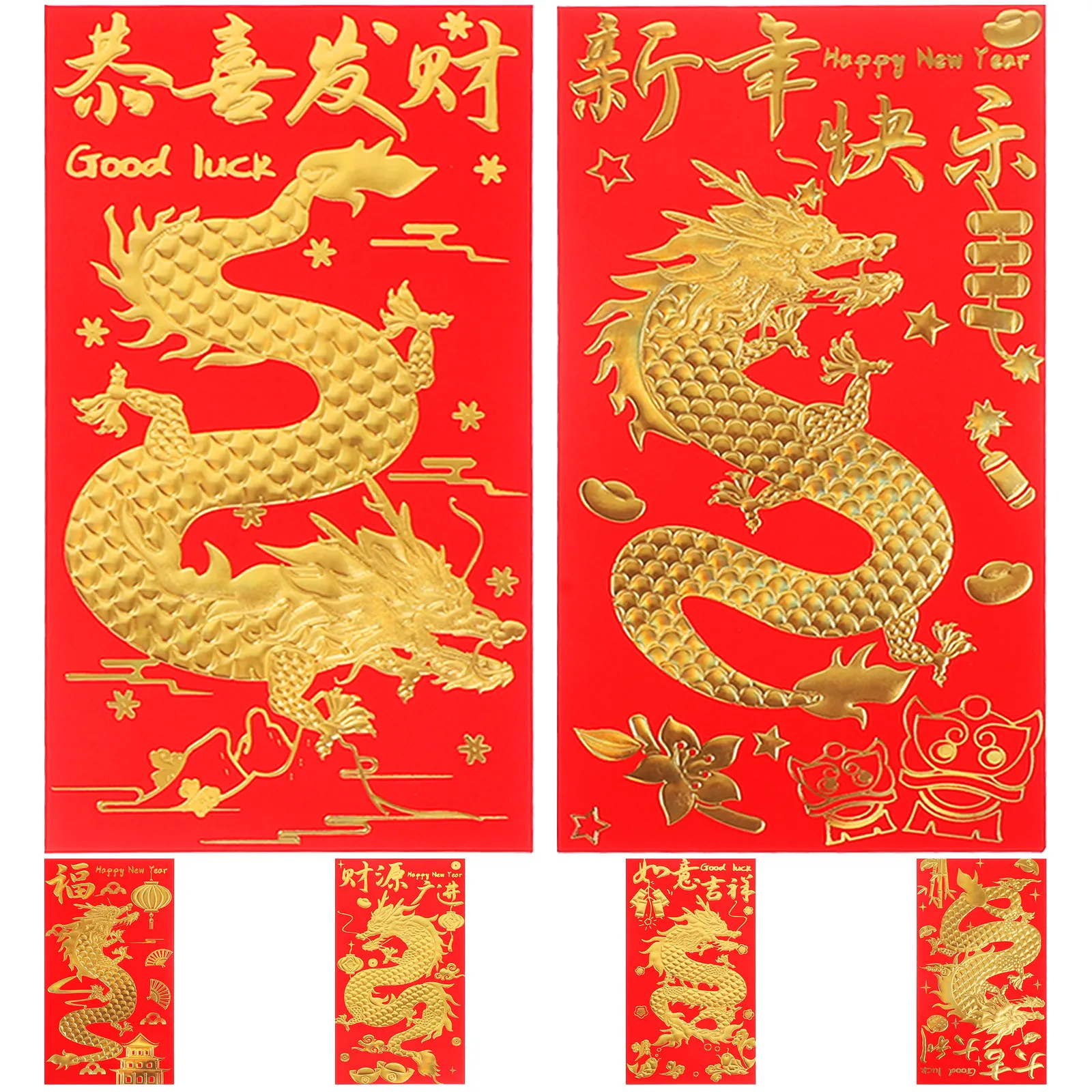 30 шт. красных конвертов для денег с узором дракона, китайские счастливые конверты для денег, праздничные конверты для наличных, Новый год 2024, бумажные красные конверты
30 шт. красных конвертов для денег с узором дракона, китайские счастливые конверты для денег, праздничные конверты для наличных, Новый год 2024, бумажные красные конверты
