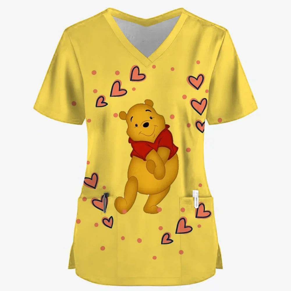 Nurse Accessories Scrubs Women Nurse Uniform Stretchy Doctor's Disney Winnie The Pooh Uniform For Medical/Laboratory Clothing
Nurse Accessories Scrubs Women Nurse Uniform Stretchy Doctor's Disney Winnie The Pooh Uniform For Medical/Laboratory Clothing
