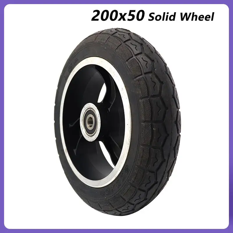 Megawheels 200x50 Solid Aluminium Hub Tire for 8 inch Electric Scooter - Non-Pneumatic Tire Replacement Wheel
Megawheels 200x50 Solid Aluminium Hub Tire for 8 inch Electric Scooter - Non-Pneumatic Tire Replacement Wheel