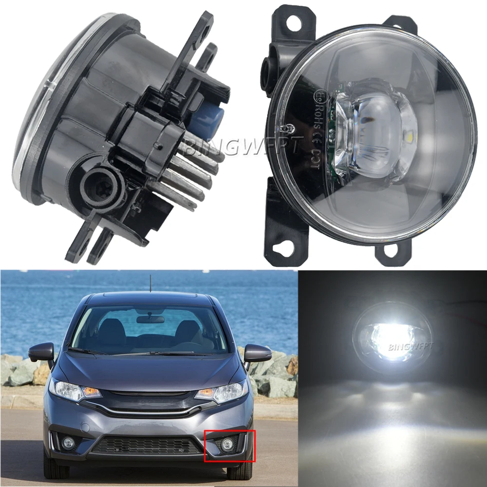 (Слева + справа) для Honda Fit 2015 2016 2017 2018 Автомобильные противотуманные фары автомобильные фары Дневные ходовые огни
(Слева + справа) для Honda Fit 2015 2016 2017 2018 Автомобильные противотуманные фары автомобильные фары Дневные ходовые огни