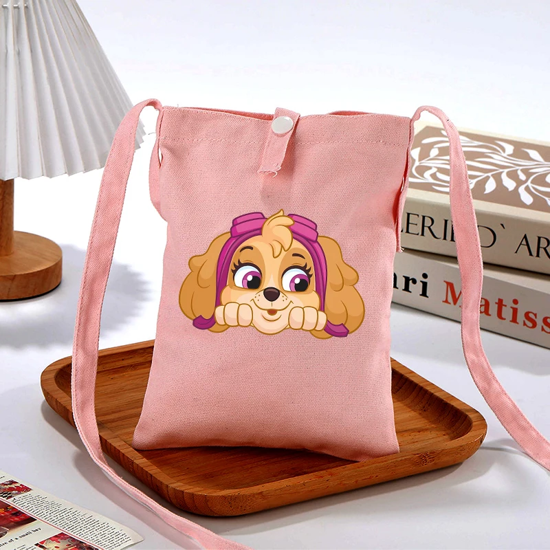 PAW Patrol Kawaii Canvas Bags Boy Cartoon Anime Shoulder Bag Girl's Fashionable Large Capacity Crossbody Bags Versatile Handbag
PAW Patrol Kawaii Canvas Bags Boy Cartoon Anime Shoulder Bag Girl's Fashionable Large Capacity Crossbody Bags Versatile Handbag