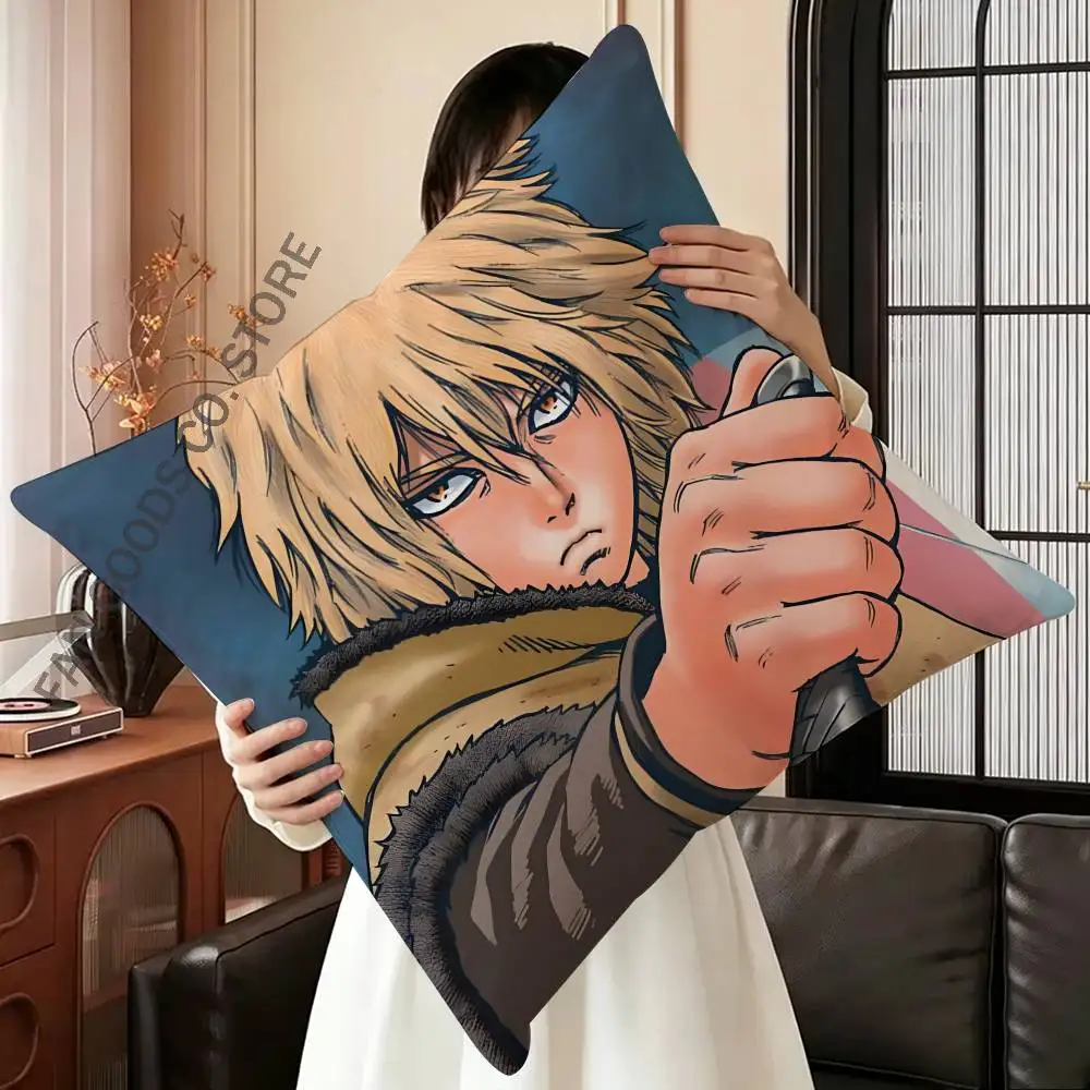 V-Vinland S-Sagas Manga Pillow Case Ultra Soft Skin Friendly Fabric Cloud Like Comfort & Concealed Zipper
V-Vinland S-Sagas Manga Pillow Case Ultra Soft Skin Friendly Fabric Cloud Like Comfort & Concealed Zipper
