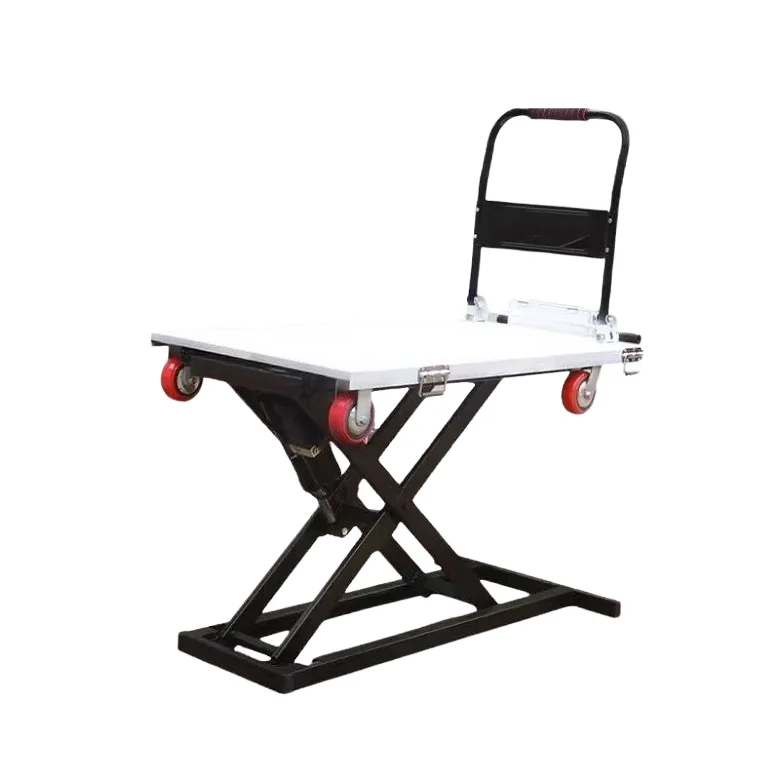 Portable Foldable Electric Lifting Platform Trolley 4-wheel 300kg For Warehouse Logistics And Workshop Cargo Positioning Tasks
Portable Foldable Electric Lifting Platform Trolley 4-wheel 300kg For Warehouse Logistics And Workshop Cargo Positioning Tasks