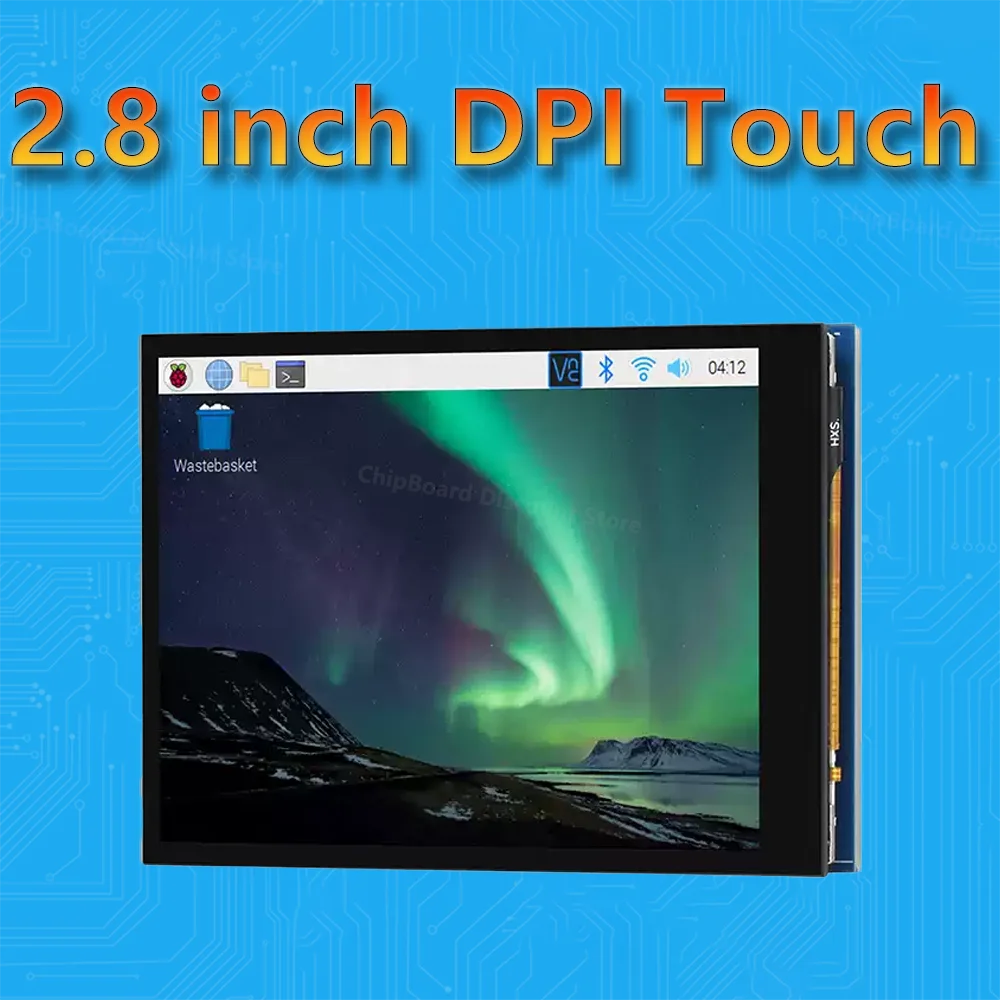 Monitor 2.8 Inch Raspberry Pi DPI Capacitive Touch Display 480x640 LCD Module TFT LCD Module For Raspberry Pi 3B+/Zero W
Monitor 2.8 Inch Raspberry Pi DPI Capacitive Touch Display 480x640 LCD Module TFT LCD Module For Raspberry Pi 3B+/Zero W
