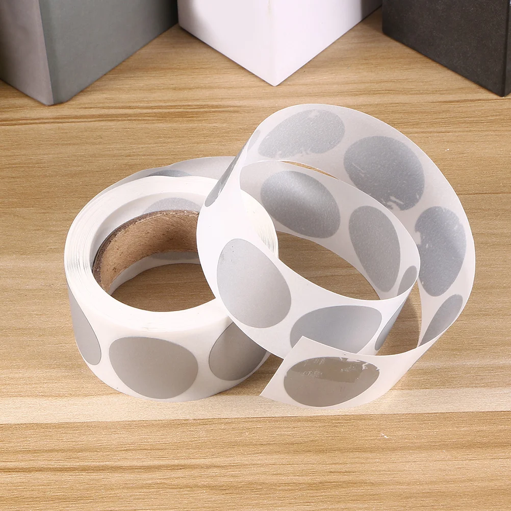 1200Pcs Round Scratch Off Labels Metallic Silver Adhesive Stickers for Creative Cards Envelopes Jars Voting Classroom Incentives
1200Pcs Round Scratch Off Labels Metallic Silver Adhesive Stickers for Creative Cards Envelopes Jars Voting Classroom Incentives