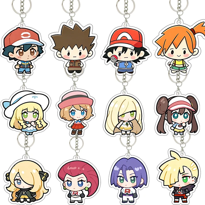 Pocket Monsters Brock Lillie Misty Rosa Acrylic Versatile Keychain Bag Pendant Wallet Kawaii Accessories Decor Birthday Gift
Pocket Monsters Brock Lillie Misty Rosa Acrylic Versatile Keychain Bag Pendant Wallet Kawaii Accessories Decor Birthday Gift