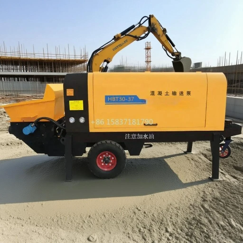 China Concrete Pump Machine Widely Using Small Concrete Pumps Mixer High-power Concrete Delivery Mixer Pump Machine for Mexico
China Concrete Pump Machine Widely Using Small Concrete Pumps Mixer High-power Concrete Delivery Mixer Pump Machine for Mexico