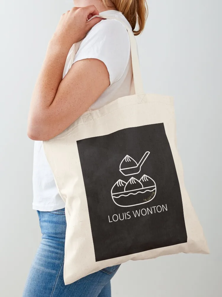 Louis Wonton (Black) x Designer Foodie Puns Tote Bag women bag bag for beach shopper women
Louis Wonton (Black) x Designer Foodie Puns Tote Bag women bag bag for beach shopper women