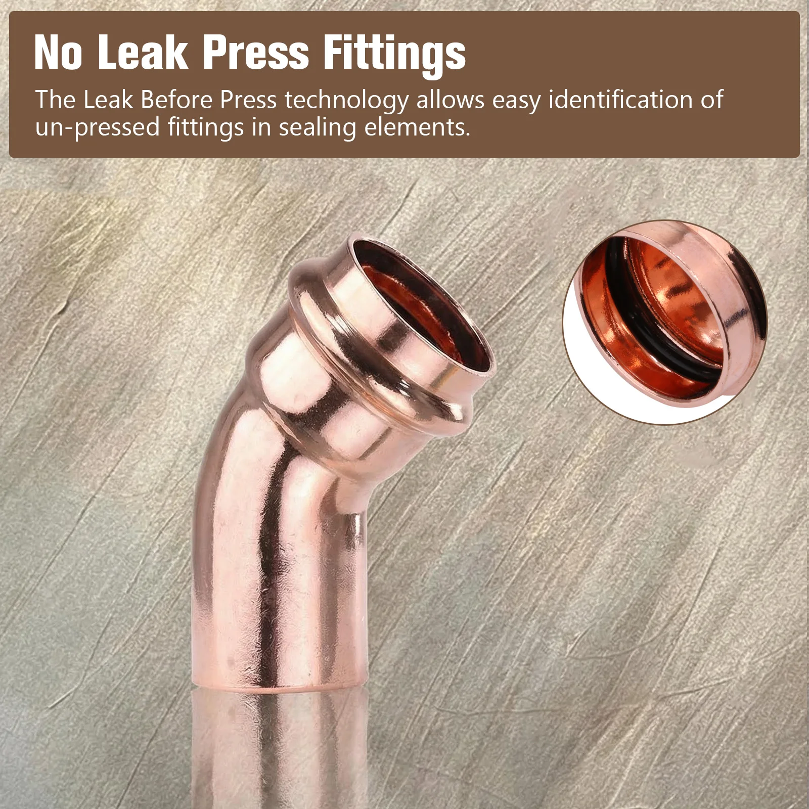 Медные фитинги для пресс-соединений, герметичные, без пайки, многофункциональные, для домашней сантехники
Медные фитинги для пресс-соединений, герметичные, без пайки, многофункциональные, для домашней сантехники