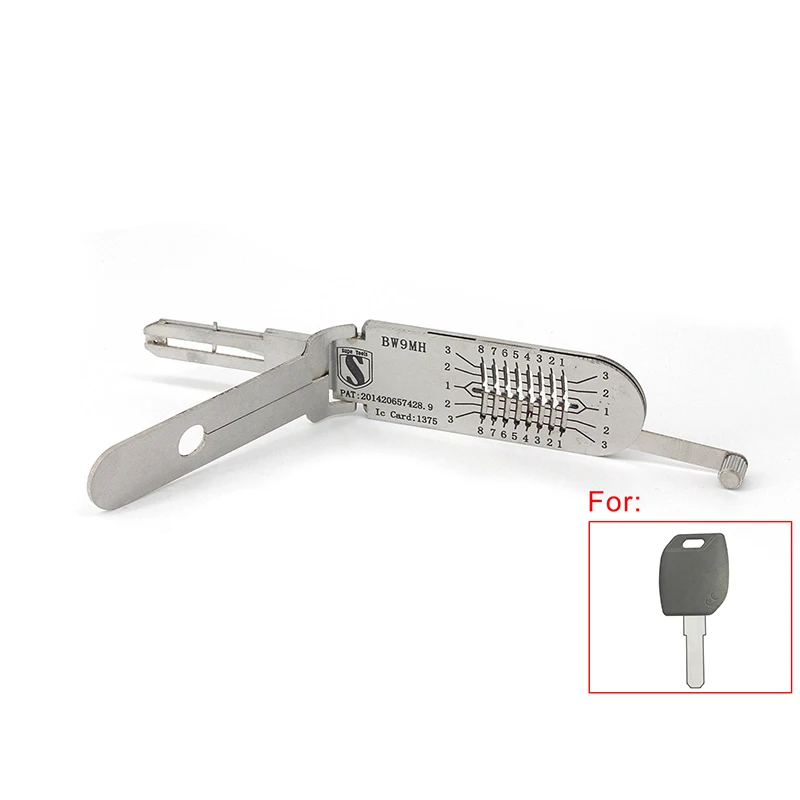 Super Tool Auto BW9MH 2 in 1 for bm Decoder and Pick ock Pick Set ocksmith Tools
Super Tool Auto BW9MH 2 in 1 for bm Decoder and Pick ock Pick Set ocksmith Tools
