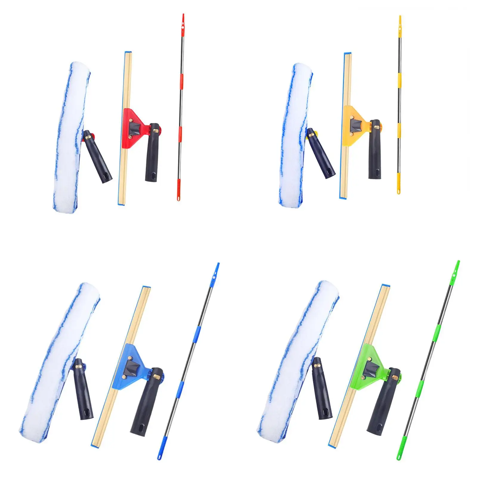 3Pcs Squeegee for Window Cleaning Set for Long Reach Extendable Squeegee Window Cleaner for Patio Bathroom Shower Car Garden
3Pcs Squeegee for Window Cleaning Set for Long Reach Extendable Squeegee Window Cleaner for Patio Bathroom Shower Car Garden