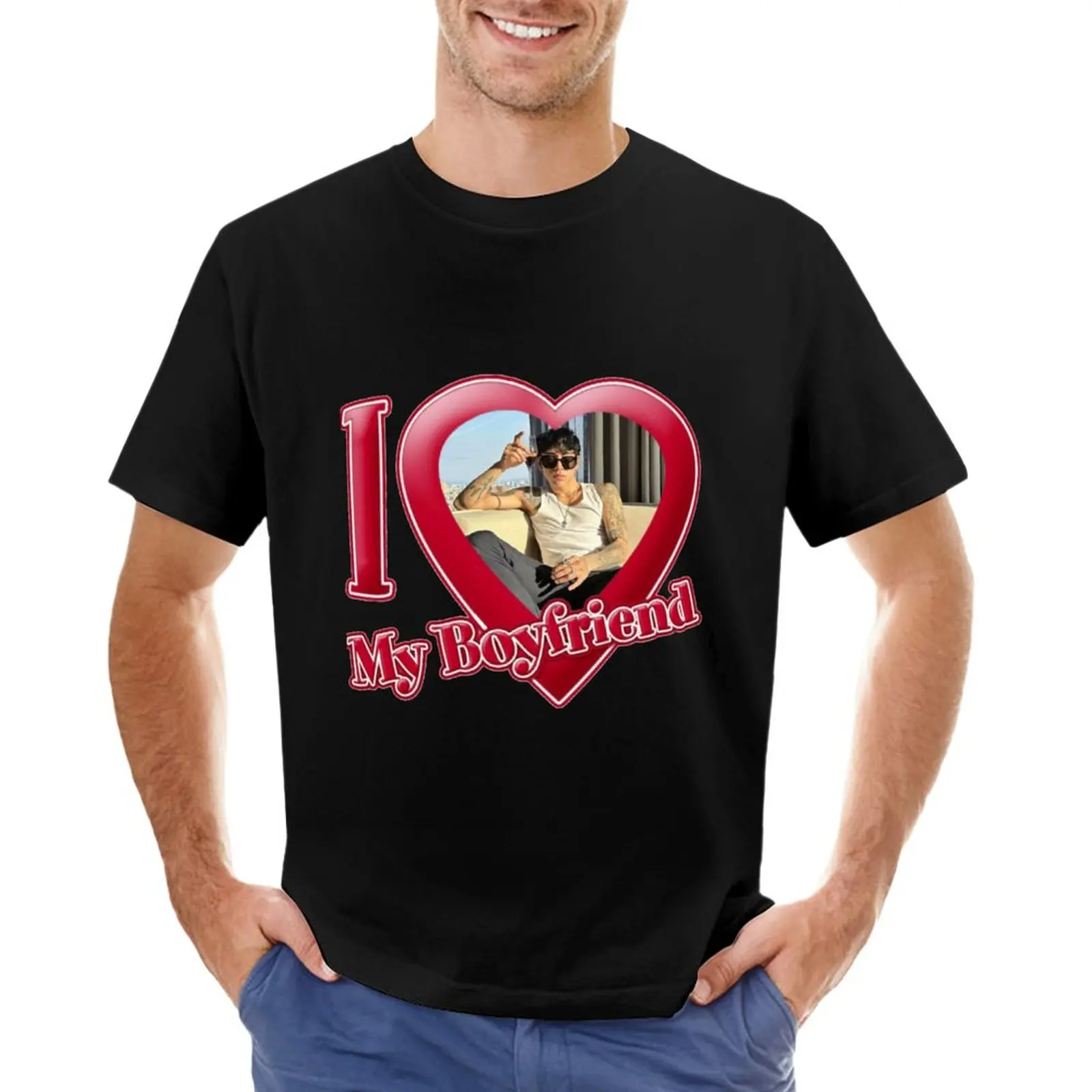 Футболка с надписью Dpr Ian I love my Boy, мужские футболки на заказ, мужские футболки
Футболка с надписью Dpr Ian I love my Boy, мужские футболки на заказ, мужские футболки