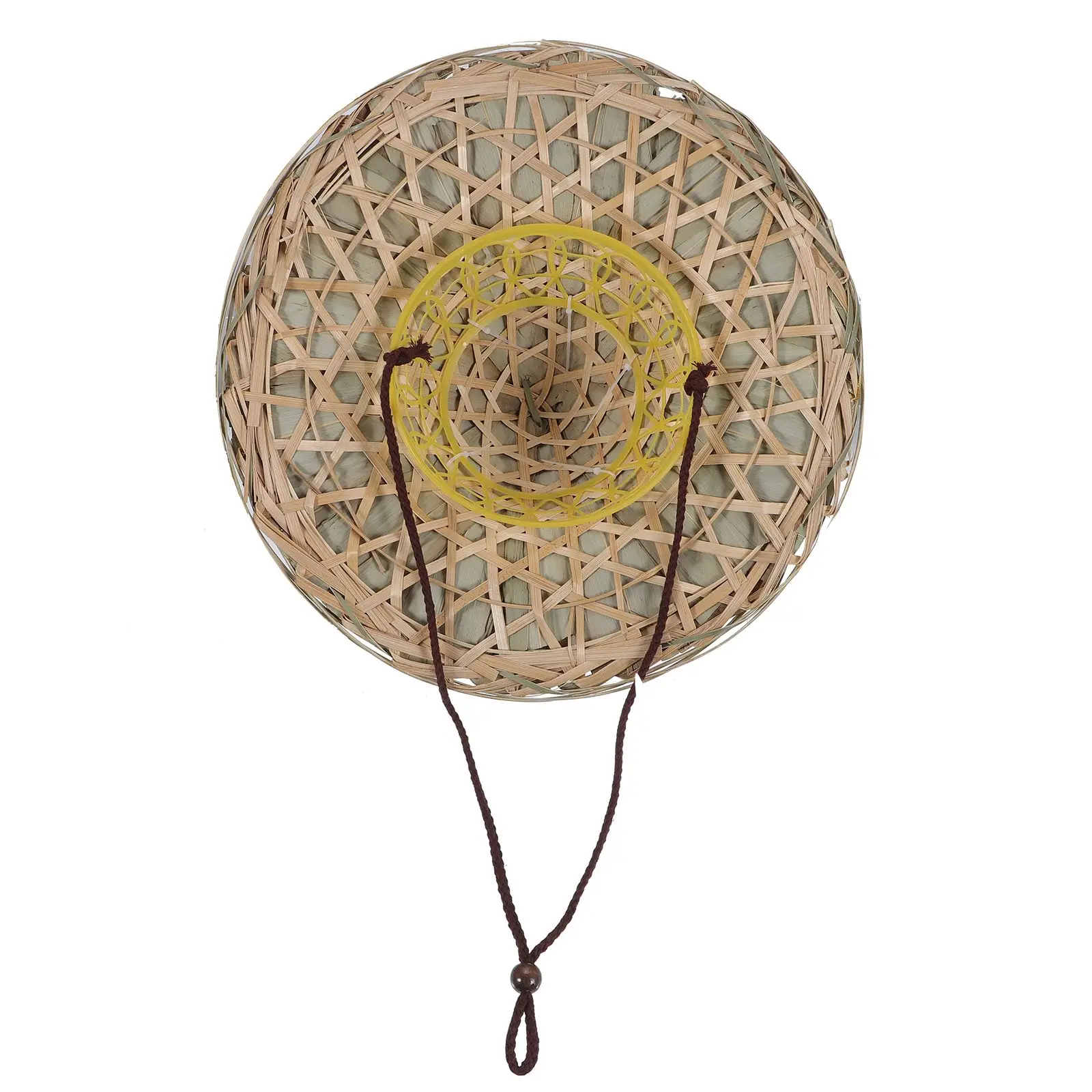 Bamboo Woven Hats Sun Blocking Durable Retro Bamboo Hat Rain-proof Fishing Hat Head Protection Long-lasting Use Premium Material
Bamboo Woven Hats Sun Blocking Durable Retro Bamboo Hat Rain-proof Fishing Hat Head Protection Long-lasting Use Premium Material