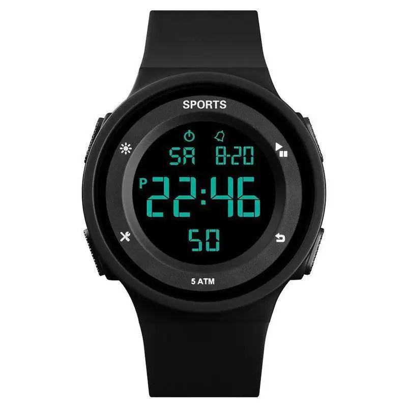 Hot-selling fashion cold light electronic watch multi-function outdoor sports waterproof light men's and women's business electr
Hot-selling fashion cold light electronic watch multi-function outdoor sports waterproof light men's and women's business electr