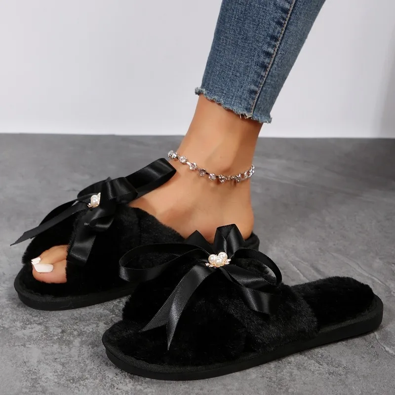 2024 Ladies Shoes Slippers Women Luxury Warm Shoes Fur Slippers Women Butterfly Knot Winter Slippers
2024 Ladies Shoes Slippers Women Luxury Warm Shoes Fur Slippers Women Butterfly Knot Winter Slippers