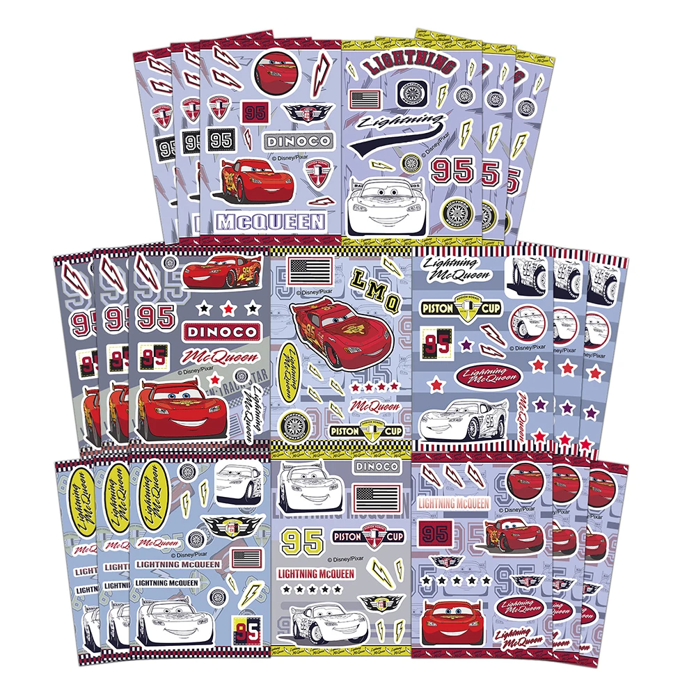 8/16Sheets Disney Cartoon Anime Cars Lightning McQueen Stickers DIY Laptop Notebook Phone Fridge Decoration Sticker Kids Toys
8/16Sheets Disney Cartoon Anime Cars Lightning McQueen Stickers DIY Laptop Notebook Phone Fridge Decoration Sticker Kids Toys