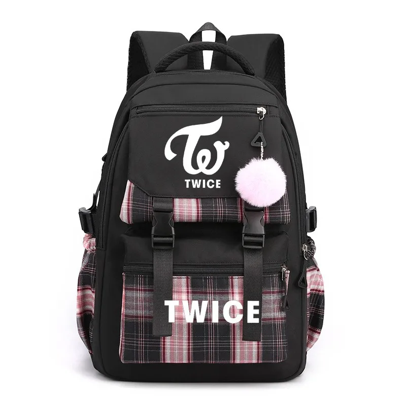 New TWICE Fashion Full Printed Backpack Multi-purpose Large Capacity Travel Rucksack Lightweight Laptop Casual Daily Bookbag
New TWICE Fashion Full Printed Backpack Multi-purpose Large Capacity Travel Rucksack Lightweight Laptop Casual Daily Bookbag