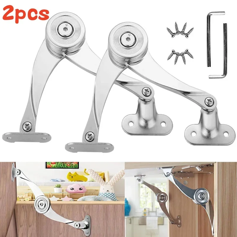 Cabinet doors with adjustable polished hinges, furniture lifting flaps, and 2 hydraulic supports that can be stopped at any time
Cabinet doors with adjustable polished hinges, furniture lifting flaps, and 2 hydraulic supports that can be stopped at any time