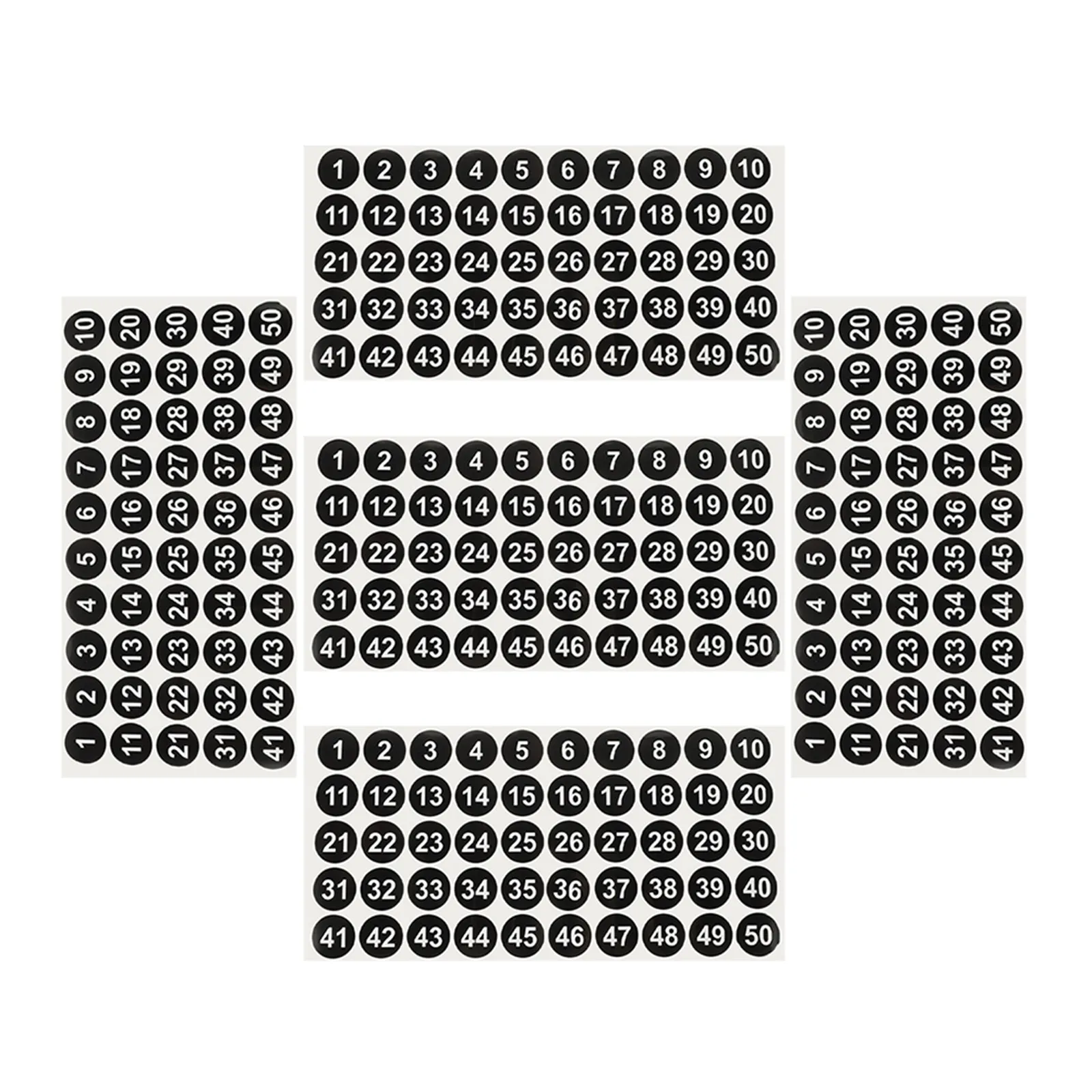 5 Sheets Number Stickers Waterproof Round Digital Labels Self-Adhesive for Clothes Shoes Hats Organization Office Classroom Use
5 Sheets Number Stickers Waterproof Round Digital Labels Self-Adhesive for Clothes Shoes Hats Organization Office Classroom Use