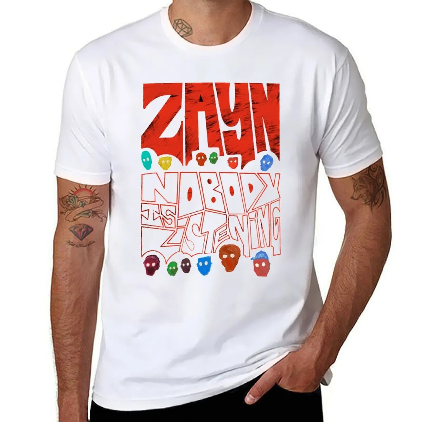 Zayn - Nobody is Listening T-Shirt man t shirt luxury funny t shirts dark humor T-Shirt
Zayn - Nobody is Listening T-Shirt man t shirt luxury funny t shirts dark humor T-Shirt