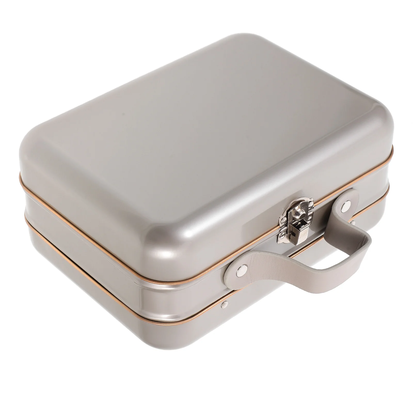 Tin Box with Handle Lightweight Portable Desktop Organizer Jewelry Storage Coin Box Souvenirs Tinplate Material Multifunction
Tin Box with Handle Lightweight Portable Desktop Organizer Jewelry Storage Coin Box Souvenirs Tinplate Material Multifunction
