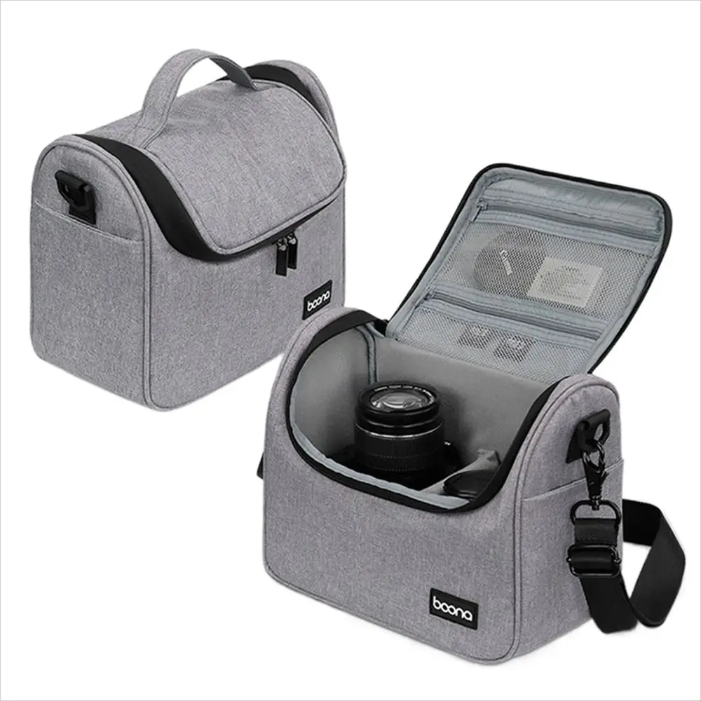 Camera Accessories Waterproof Camera Bags Grey Shoulder Storage Bag Camera Cases Black Digital Camera Bags For SLR Camera
Camera Accessories Waterproof Camera Bags Grey Shoulder Storage Bag Camera Cases Black Digital Camera Bags For SLR Camera