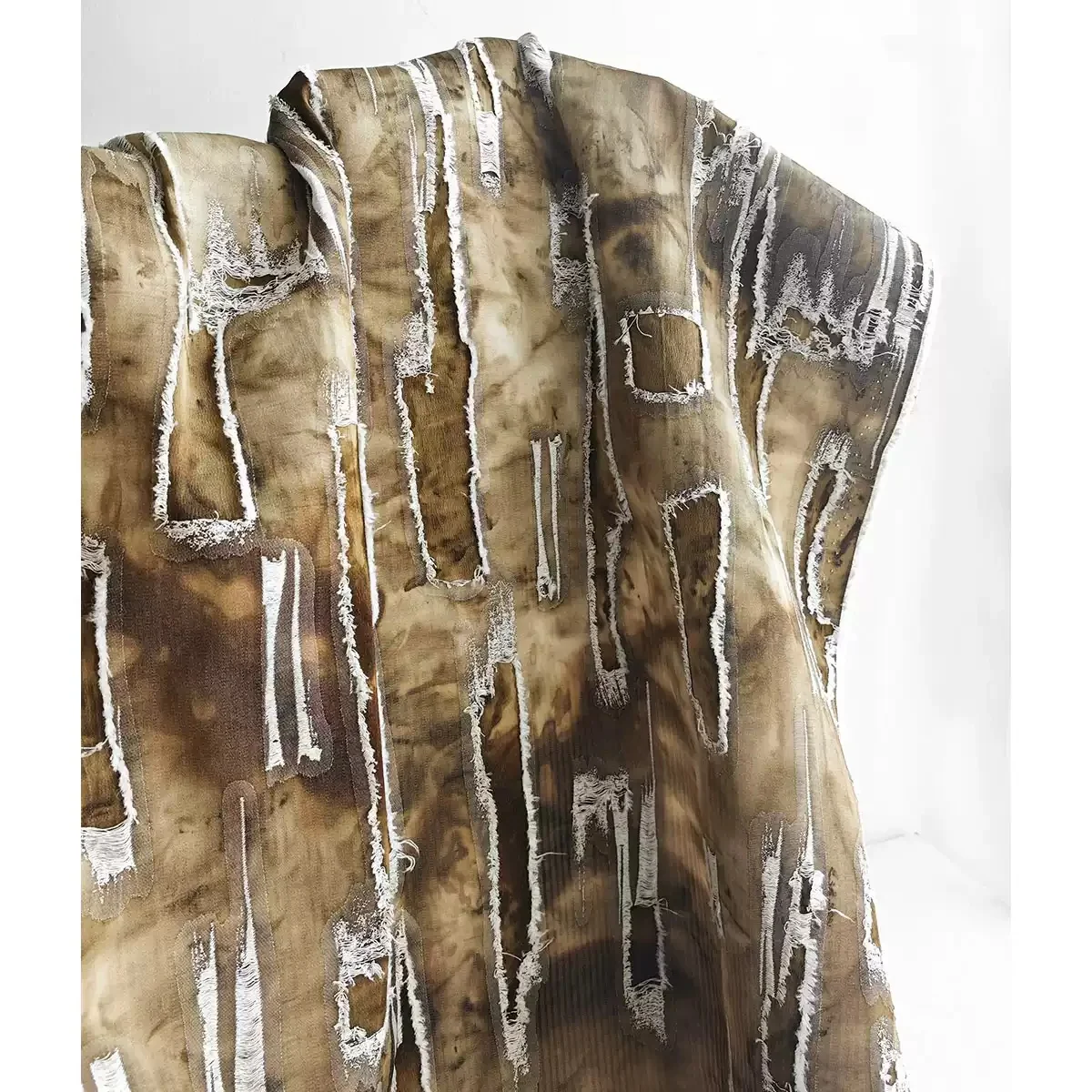 Yellow Brown Tie-Dye Jacquard Weave Retro Broken Texture Mottled Plant Dye Shirt Designer Coat Jacket Clothing Fabric
Yellow Brown Tie-Dye Jacquard Weave Retro Broken Texture Mottled Plant Dye Shirt Designer Coat Jacket Clothing Fabric