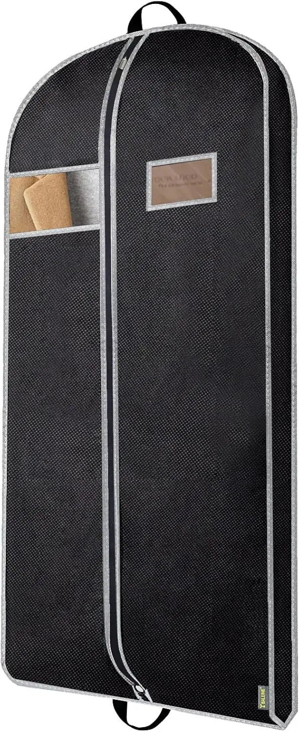 Heavy Duty Garment Bag with Shoe Storage - Travel Essential for Dresses, Suits, Coats (43", Black)
Heavy Duty Garment Bag with Shoe Storage - Travel Essential for Dresses, Suits, Coats (43", Black)