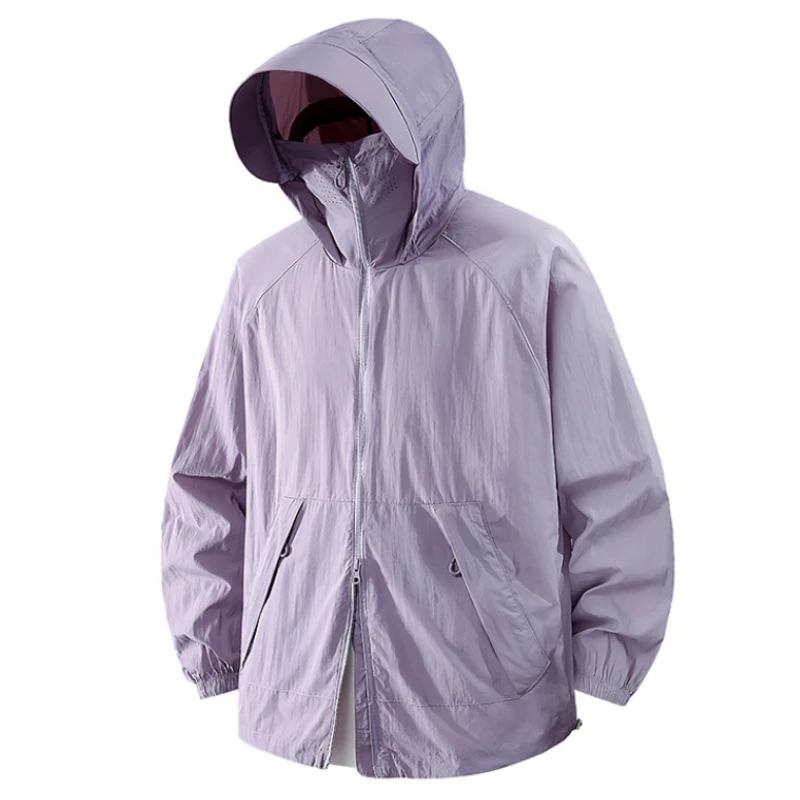 Unisex Summer Sun Protection Jacket Ultra-Thin Breathable Hooded Coat Men Outdoor Sports Fishing Anti-UV Skin Clothes Wholesale
Unisex Summer Sun Protection Jacket Ultra-Thin Breathable Hooded Coat Men Outdoor Sports Fishing Anti-UV Skin Clothes Wholesale