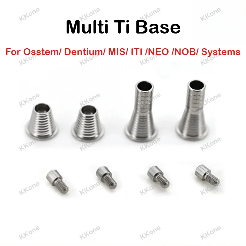 20Pcs Dental Composite Bass Multi Ti Base Oral Care Accessories For Osstem/ Dentium/ MIS/ ITI /NEO /NOB/ Systems
20Pcs Dental Composite Bass Multi Ti Base Oral Care Accessories For Osstem/ Dentium/ MIS/ ITI /NEO /NOB/ Systems