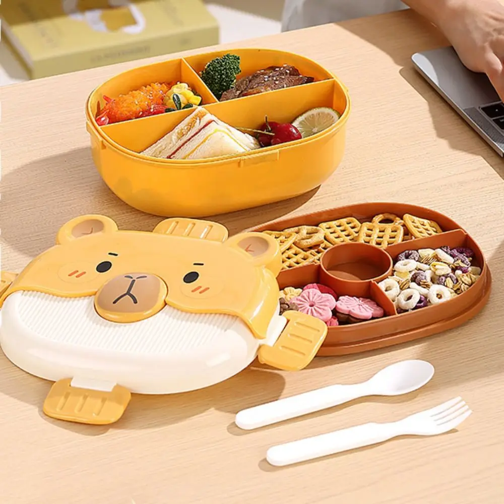 Tableware Portable Lunch Box Sealed with Compartment Food Container Leak-Proof Plastic Thermos Bowl Microwave
Tableware Portable Lunch Box Sealed with Compartment Food Container Leak-Proof Plastic Thermos Bowl Microwave