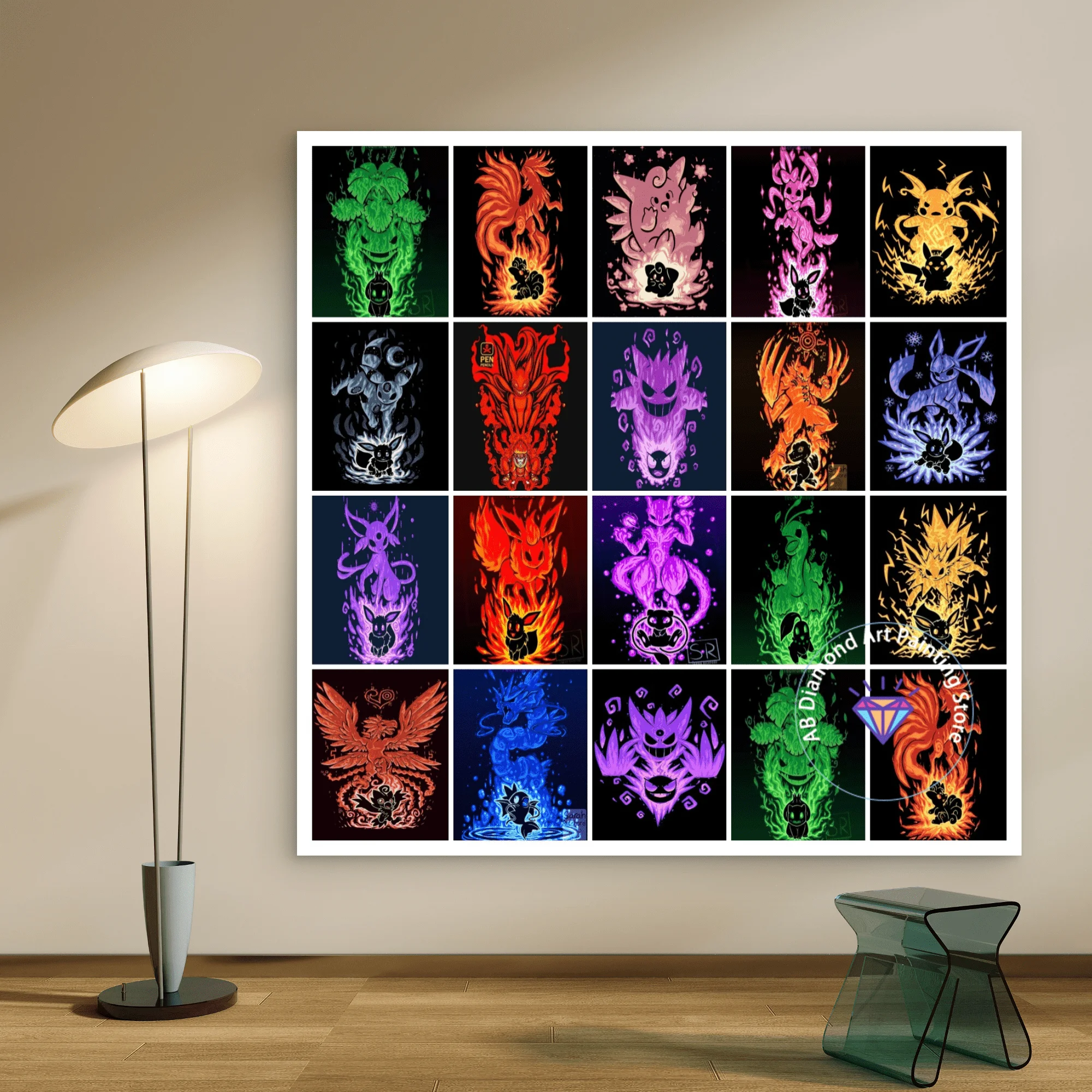 Pikachu Charizard AB Diamond Painting Kit 5D DIY Mewtwo Mew Diamond Embroidery Cross Handmade Art Gift Crafts Home Decoration
Pikachu Charizard AB Diamond Painting Kit 5D DIY Mewtwo Mew Diamond Embroidery Cross Handmade Art Gift Crafts Home Decoration