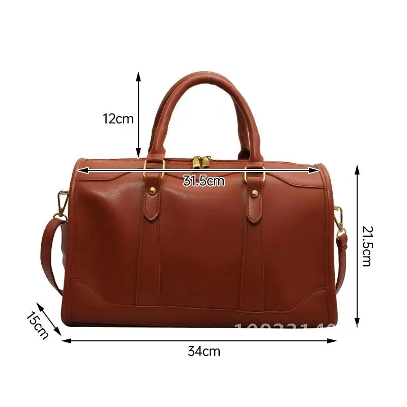 2024 New Women's Travel Bag High Quality Simple Women's Fashion Bag Casual Ladies Capacity Handbag Shoulder Large Luggage
2024 New Women's Travel Bag High Quality Simple Women's Fashion Bag Casual Ladies Capacity Handbag Shoulder Large Luggage