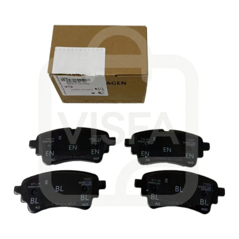 OEM 8W0698451AH 4M0698451BC 4M0698451BD 4N0698451D rear Brake Pad Set for audi A6 VW Q7 A7 A8
OEM 8W0698451AH 4M0698451BC 4M0698451BD 4N0698451D rear Brake Pad Set for audi A6 VW Q7 A7 A8