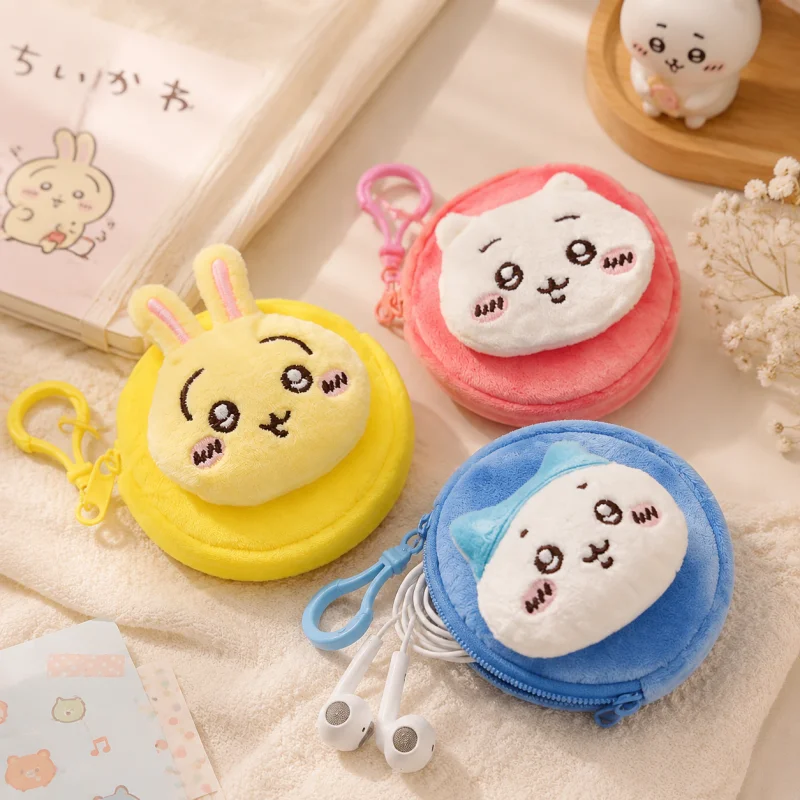 Anime Chiikawa Hachiware Usagi Plush Pendant Earphone Storage Bag Headphone Case Portable Mini Pouch Cute Kawaii Student Gift
Anime Chiikawa Hachiware Usagi Plush Pendant Earphone Storage Bag Headphone Case Portable Mini Pouch Cute Kawaii Student Gift