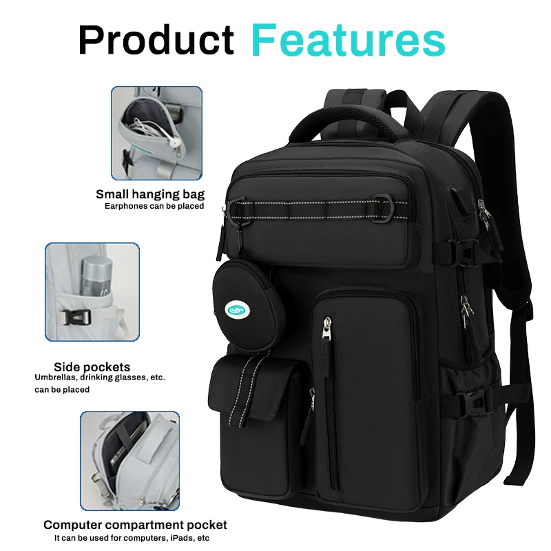 Men's backpack multifunctional large capacity women's backpack high-end business travel high school university backpack computer
Men's backpack multifunctional large capacity women's backpack high-end business travel high school university backpack computer