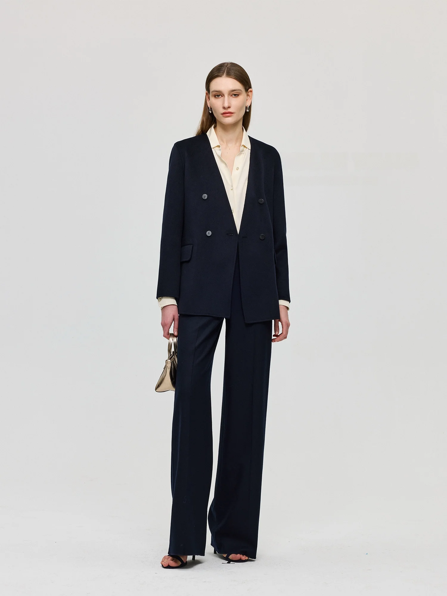 Ele mat Australian Wool Wide Leg Suit Pants for Commuting by COLINWANG in the Spring Season Ladies' Premium Faion
Ele mat Australian Wool Wide Leg Suit Pants for Commuting by COLINWANG in the Spring Season Ladies' Premium Faion