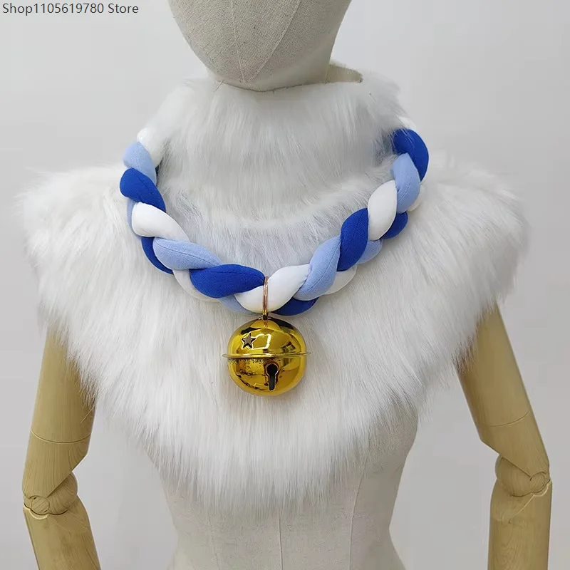 2026 Bell Decor Braided Rope Choker Collar Necklace Fursuit Animal Cosplay Prop Accessory For Christmas Holiday Party Costume
2026 Bell Decor Braided Rope Choker Collar Necklace Fursuit Animal Cosplay Prop Accessory For Christmas Holiday Party Costume