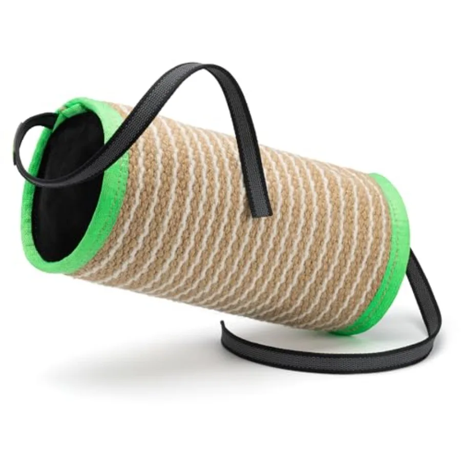 Jute or Synthetic Linen Cylinder Bite Pillow Tug Toy Reward for Adult Dogs and Puppies
Jute or Synthetic Linen Cylinder Bite Pillow Tug Toy Reward for Adult Dogs and Puppies
