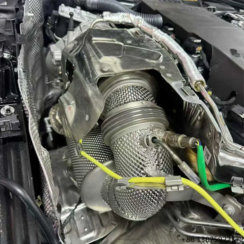 OEM Valve Exhaust Pipe Muffler for CLE 53 3.0T Modified with CSK Three-way Catted Exhaust Downpipe
OEM Valve Exhaust Pipe Muffler for CLE 53 3.0T Modified with CSK Three-way Catted Exhaust Downpipe