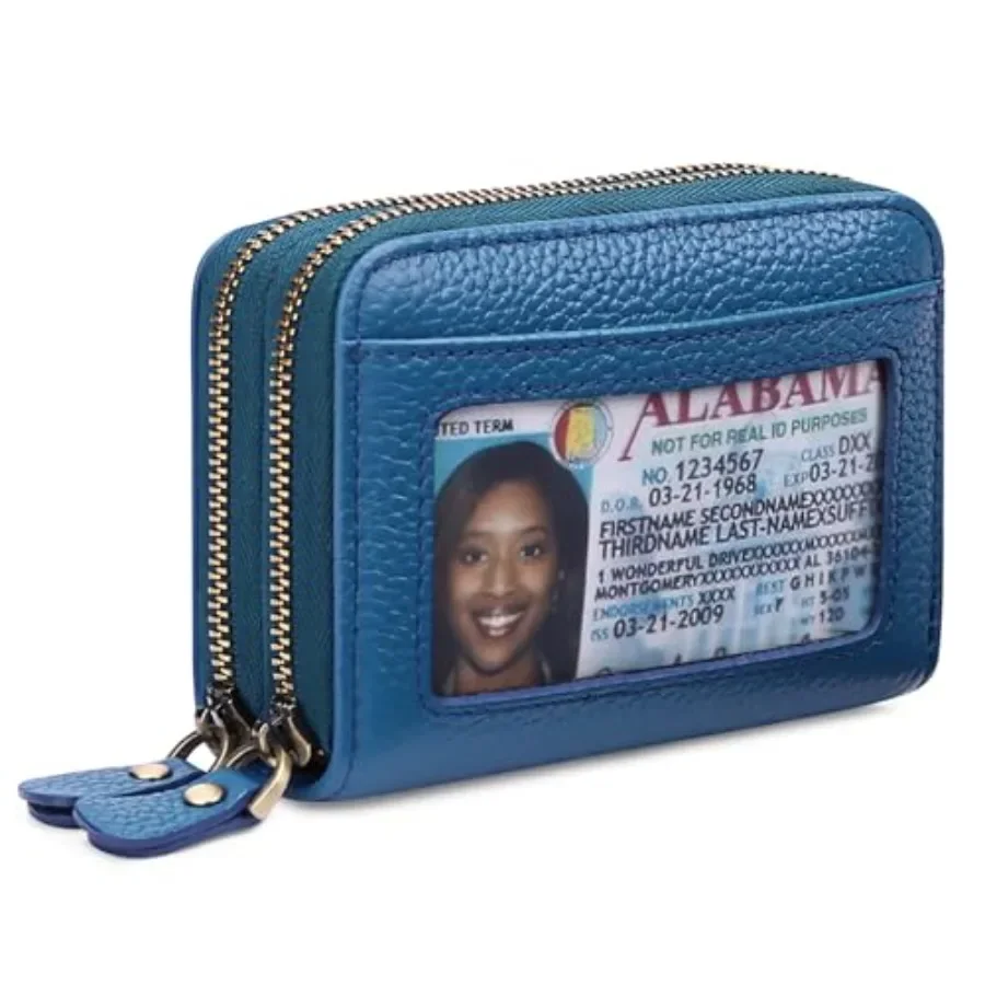 Small Genuine Leather Wallet for Women, RFID Blocking Credit Card Holder Wallet
Small Genuine Leather Wallet for Women, RFID Blocking Credit Card Holder Wallet