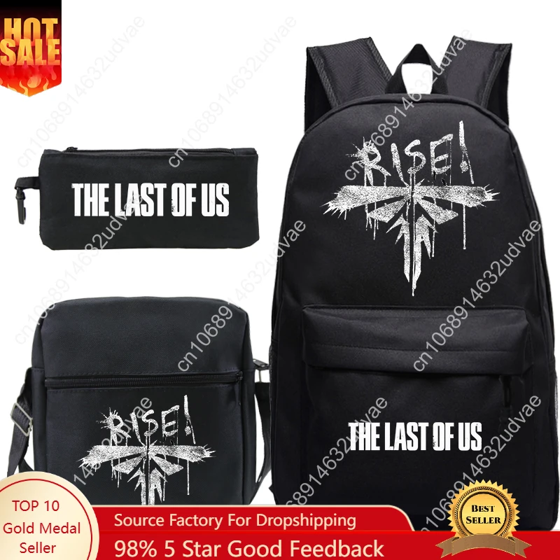 3pcs Set THE LAST OF US Children School Backpack Lightweight School Bags Boy Girl Daily Backpack The Last Of Us Outdoor Bagpack
3pcs Set THE LAST OF US Children School Backpack Lightweight School Bags Boy Girl Daily Backpack The Last Of Us Outdoor Bagpack