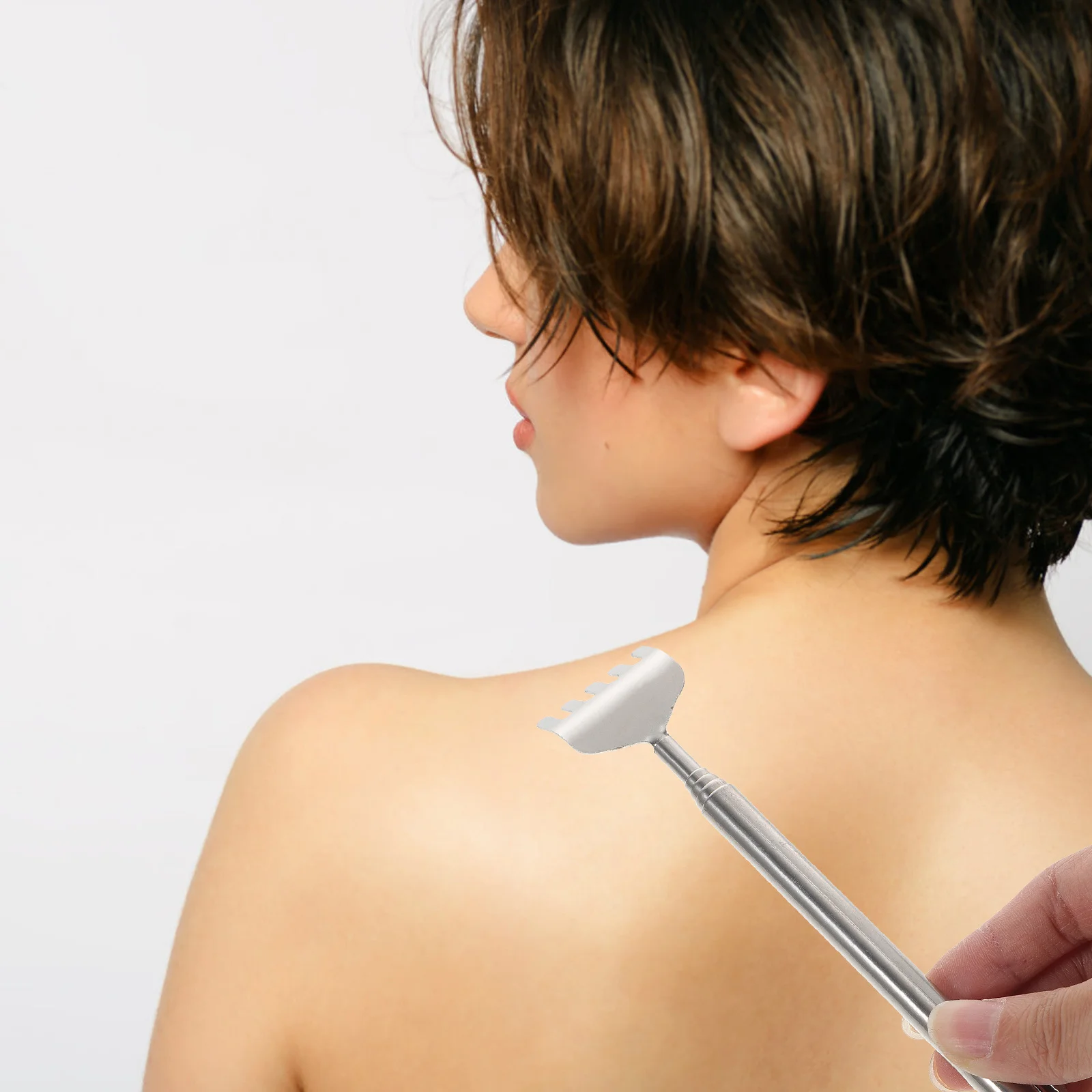 8Pcs Back Scratcher Stainless Steel Extendable Telescoping Long Handle Scratch Relief Tool for Itch Stress Relief
8Pcs Back Scratcher Stainless Steel Extendable Telescoping Long Handle Scratch Relief Tool for Itch Stress Relief